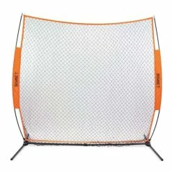 Portable 7'x7' Soft Toss X Practice Net By Bownet Sports