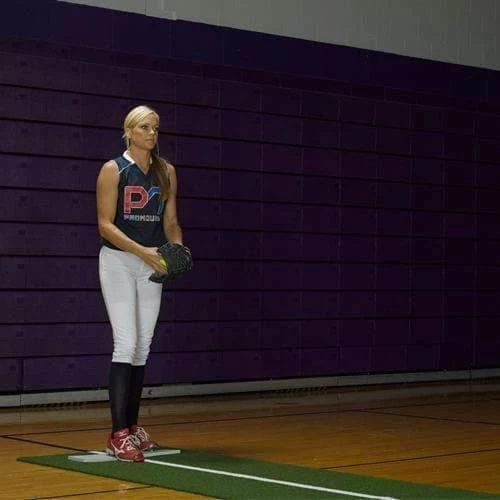 ProMounds Jennie Finch Softball Pitching Mat With Powerline - Image 3